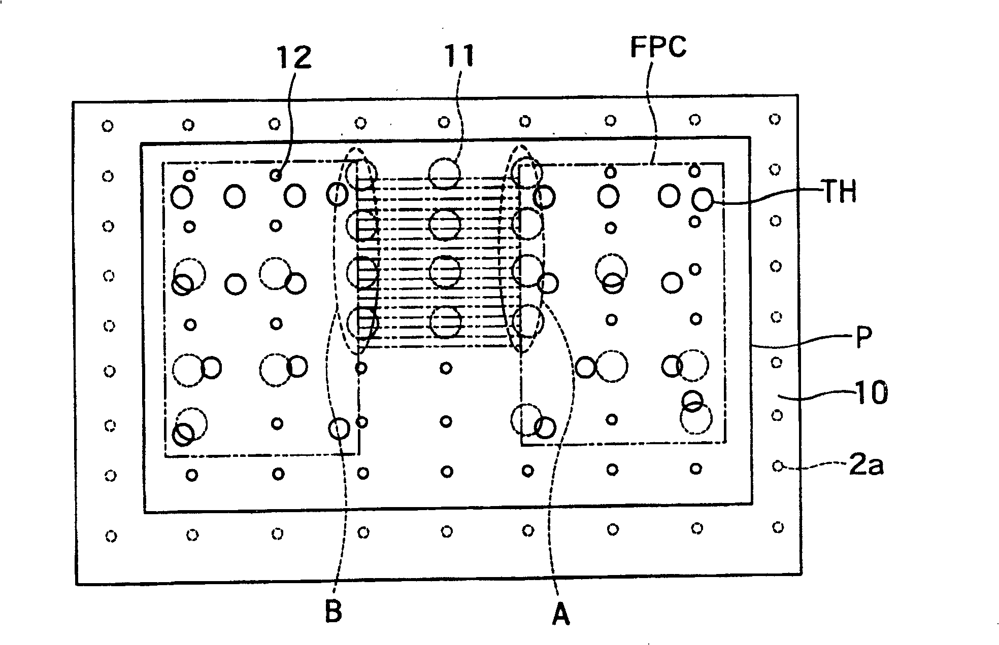 Printing clamp for printing circuit substrate