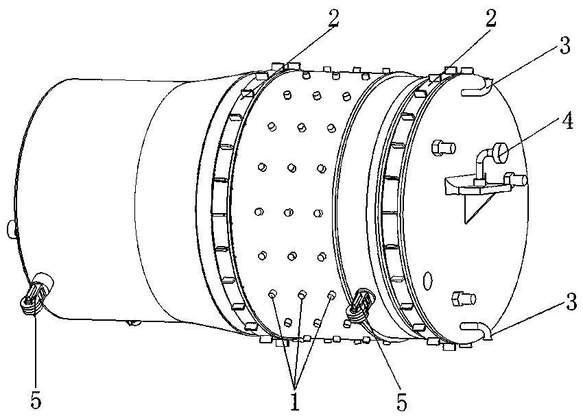Pipeline cleaning device