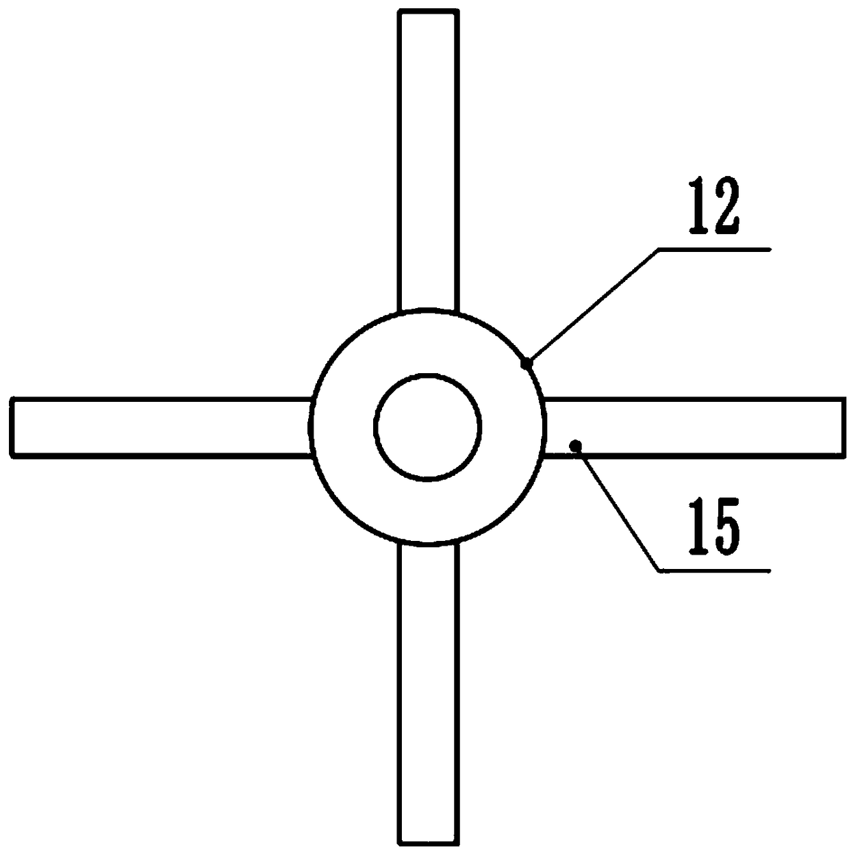 Wall coating spraying device for building decoration