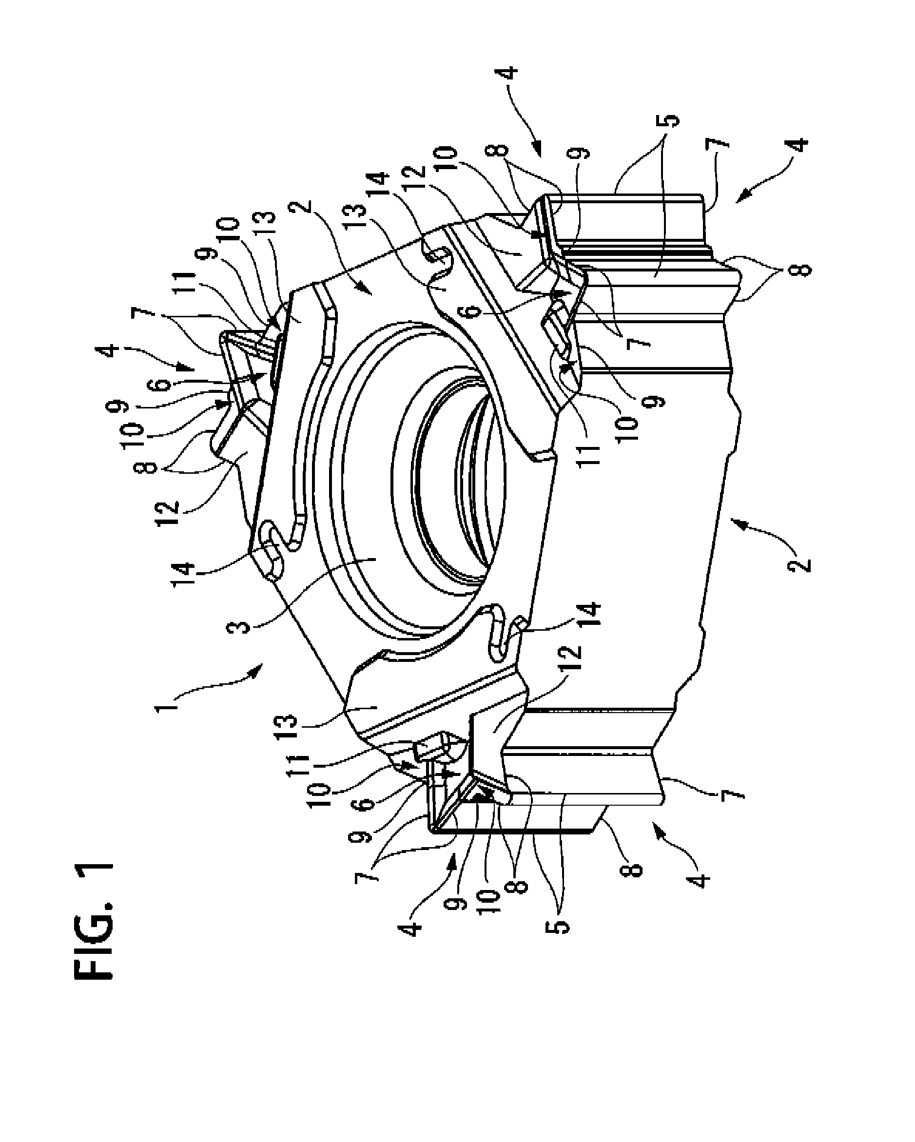 Thread cutting insert