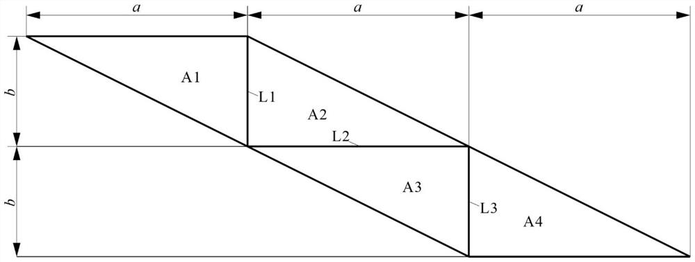 Foldable prism structure with rotary motion