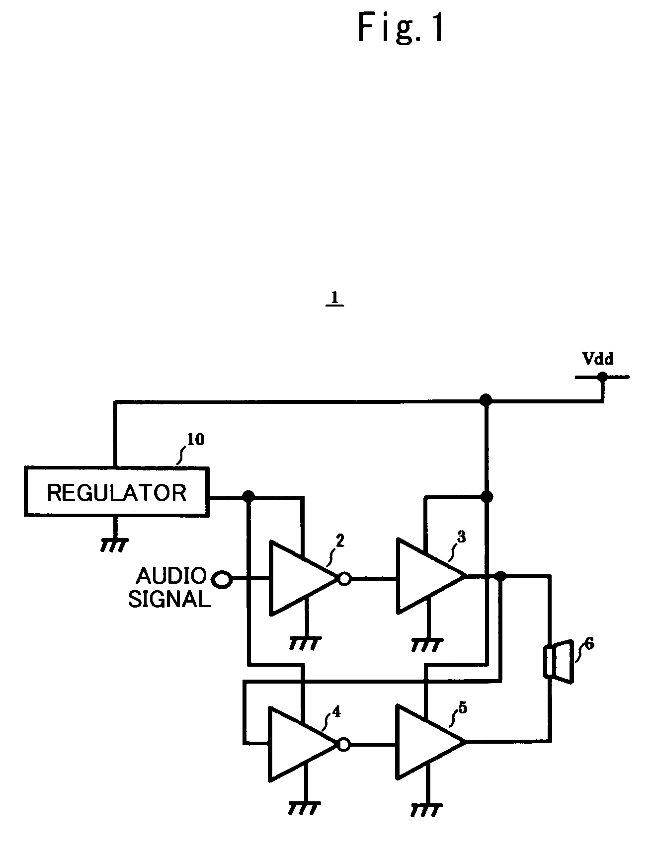 Audio signal output device