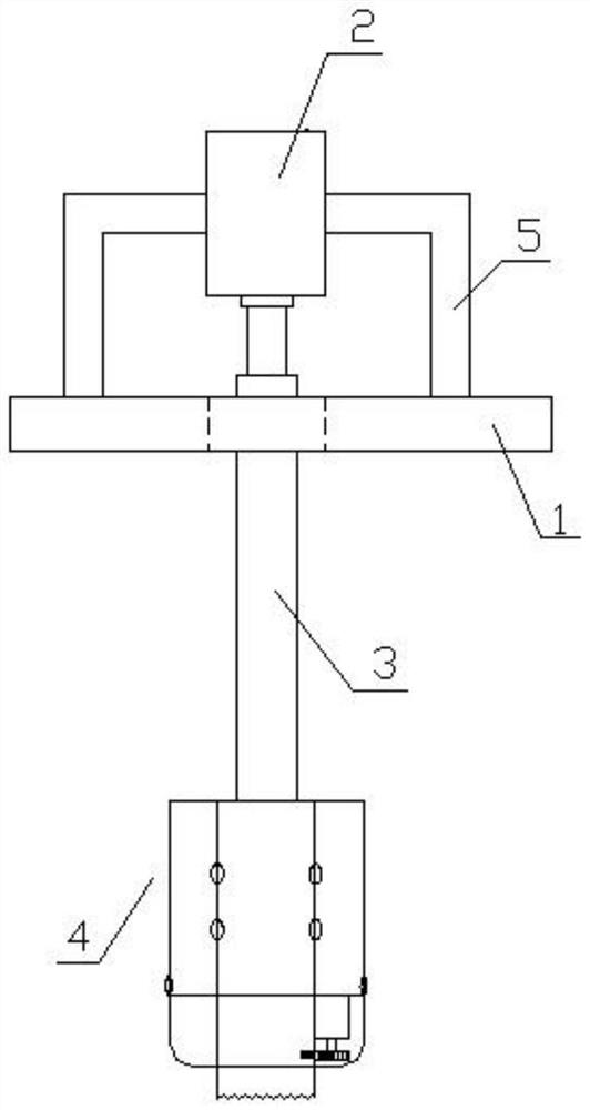 River channel sounding sampling device and use method thereof