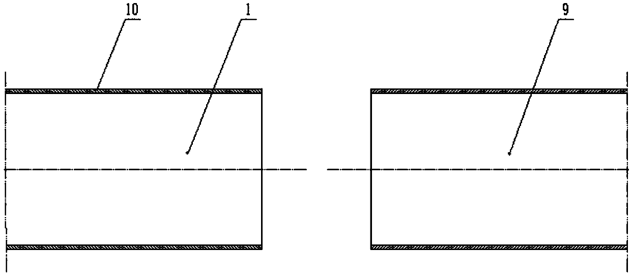 Sliding self-anchored socket and spigot joint structure