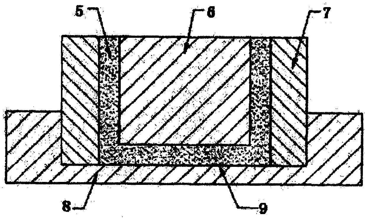Manufacturing method of novel composite thermal column