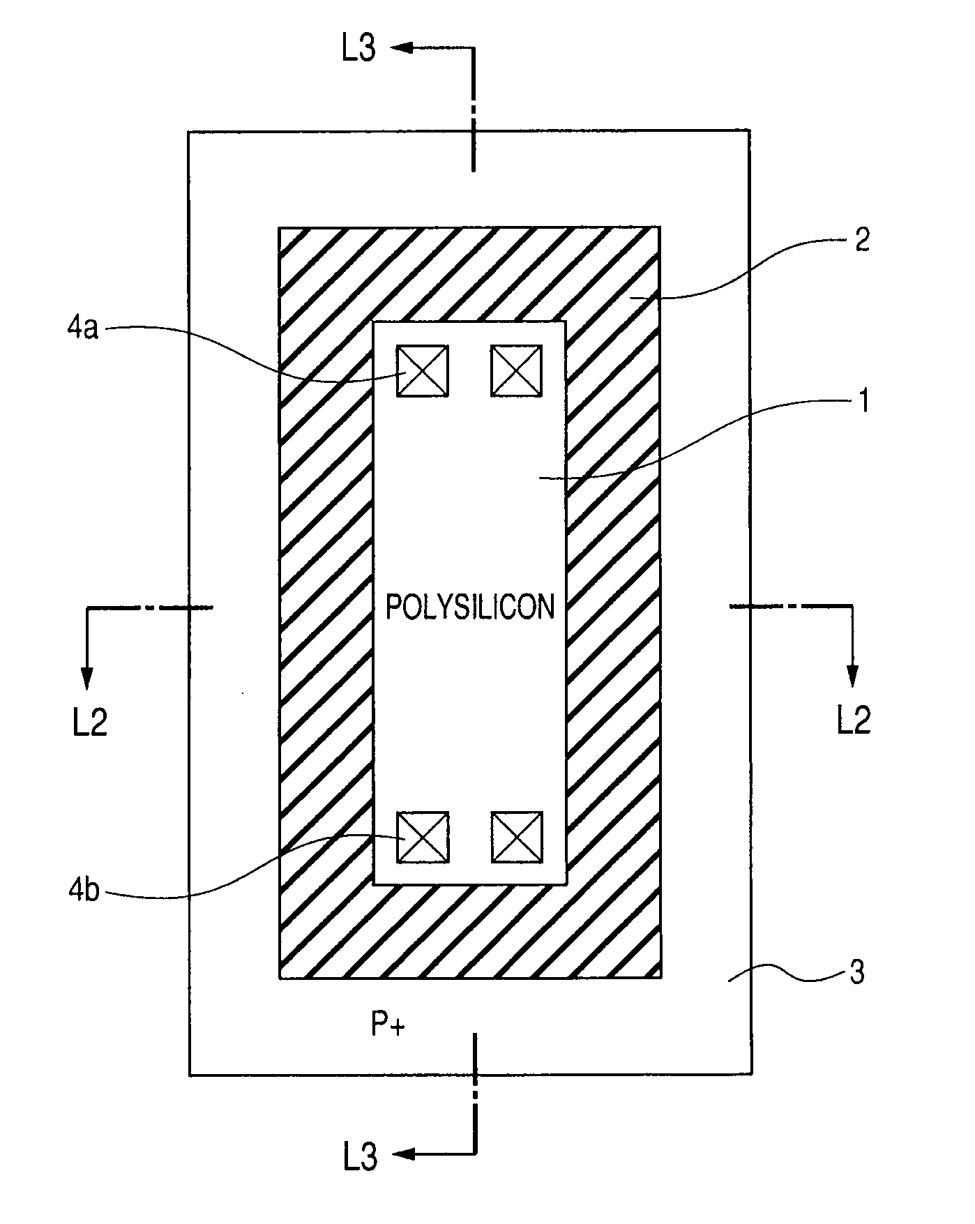 Semiconductor device having resistors with a biased substrate voltage