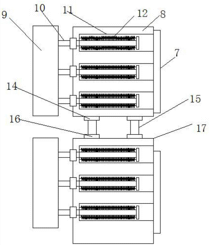 Hydraulic-engineering greening soil-blocking device