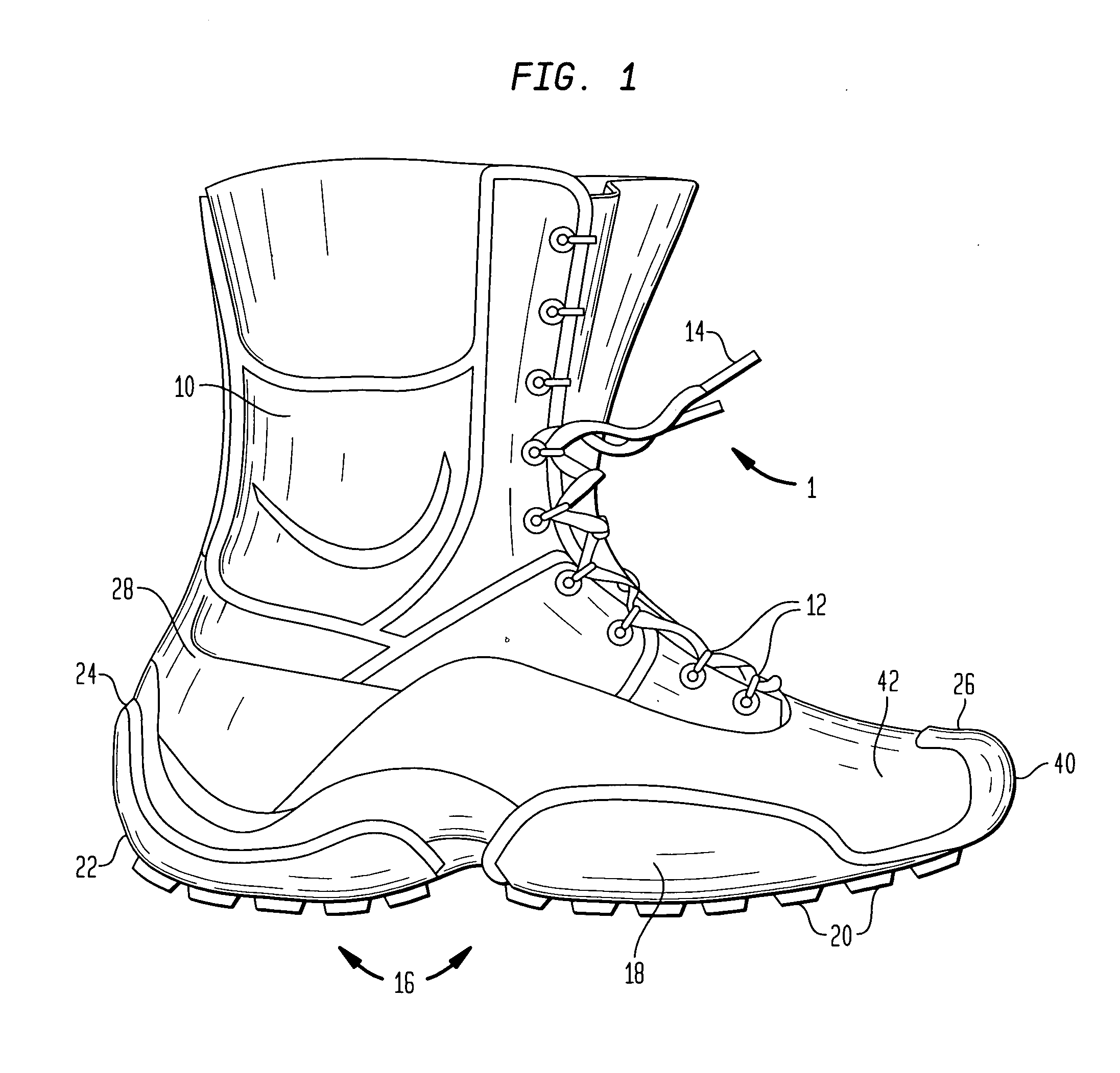 Extreme service footwear