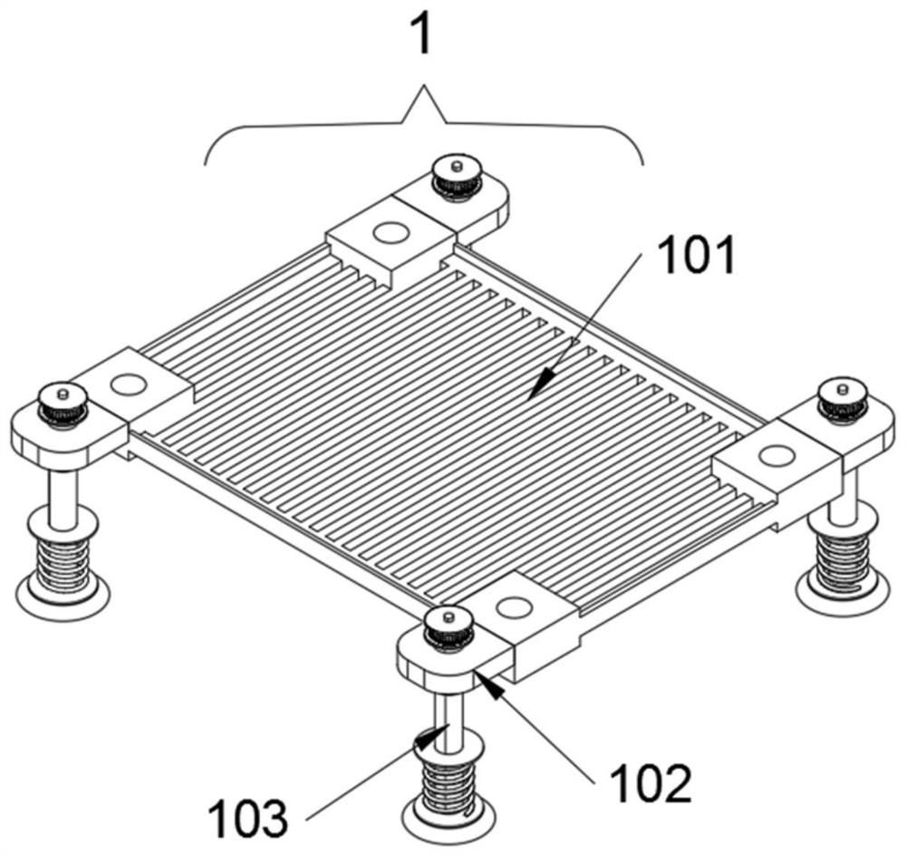 Three-dimensional printer frame extending structure