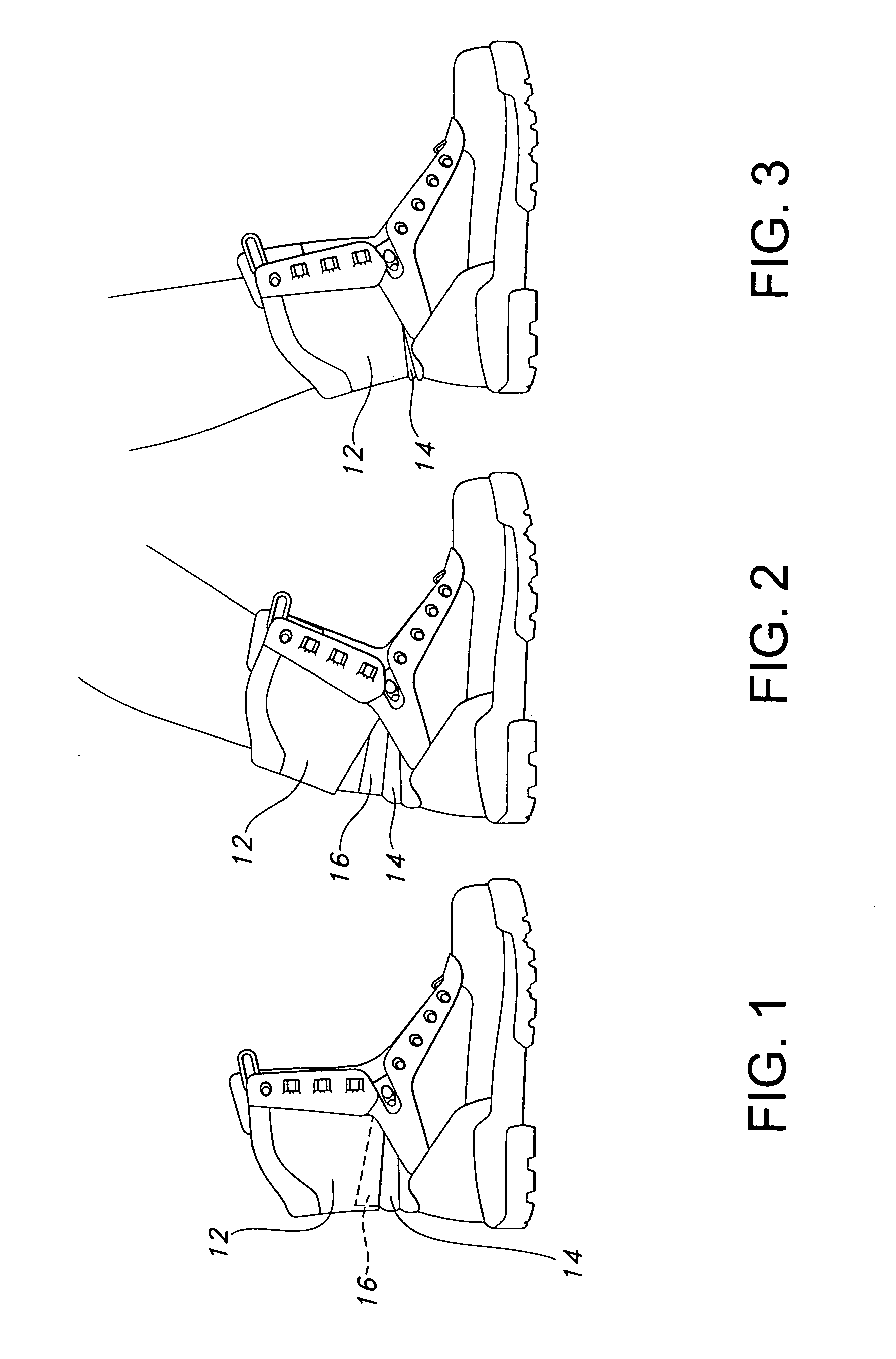 Footwear upper with flexible collar assembly