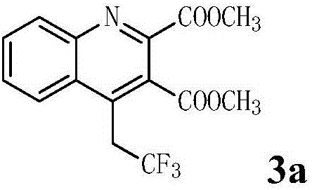 Preparation method of 4-(2',2'2'-trifluoro)ethylquinoline series