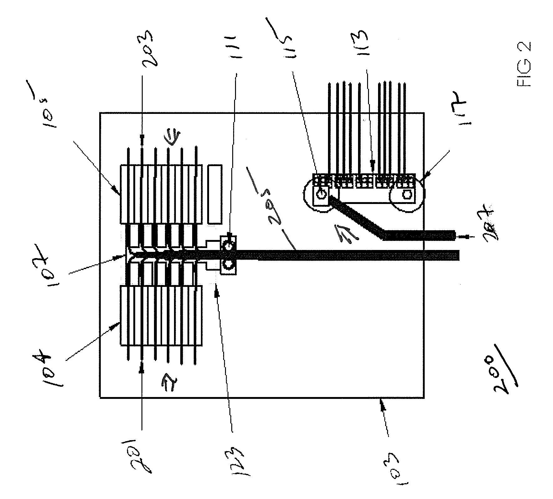 Non-contact magnetic current sensing and distribution system for determining individual power readings from a plurality of power sources