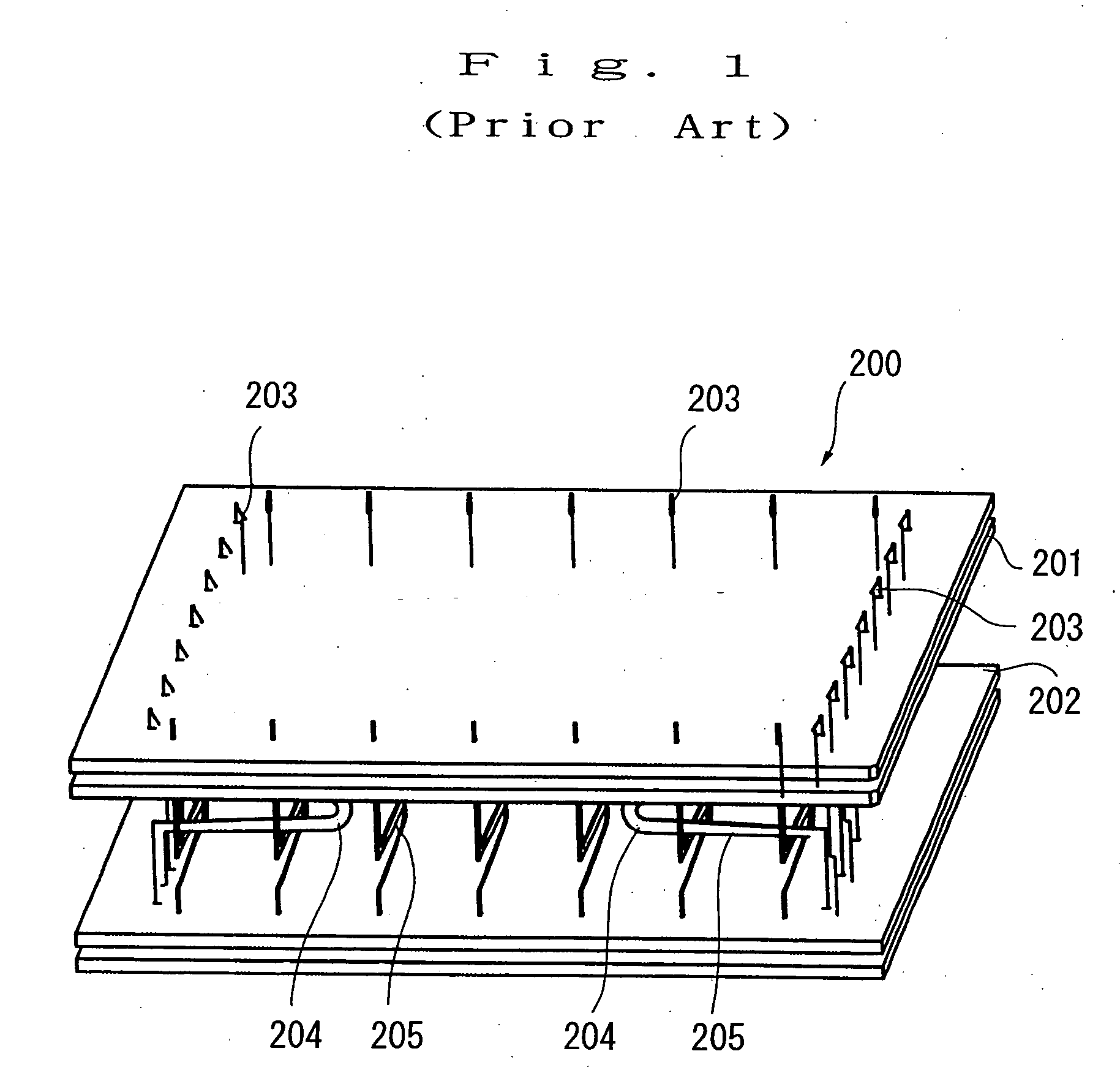 Electric signal connecting device and probe assembly and probing device using the same