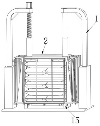 A product palletizing production equipment with self-inspection function