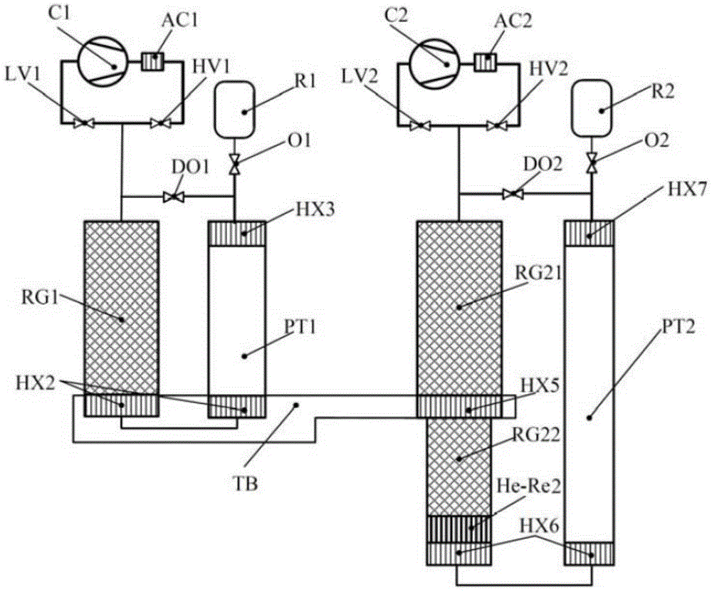 Deep cryogenic regenerator using helium as heat recovery medium and its pulse tube refrigerator