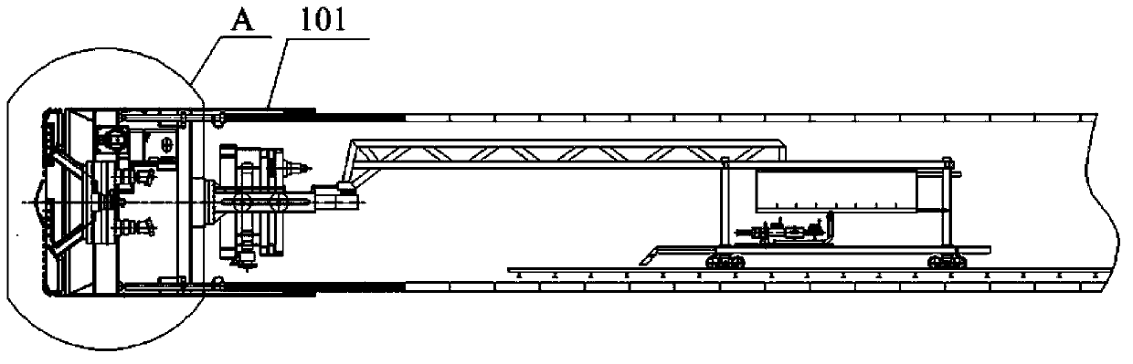 Combined type shield tunneling machine