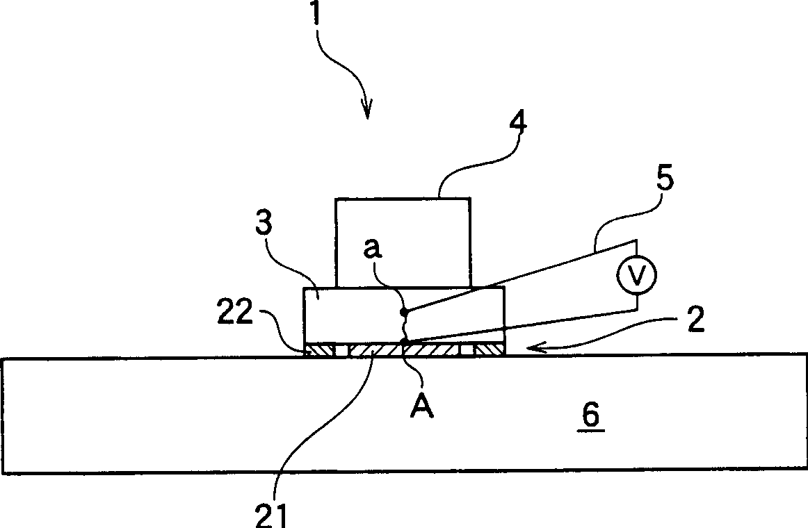 Method and device for determining thermal conductivity, and manufacture of thermal isolating parts