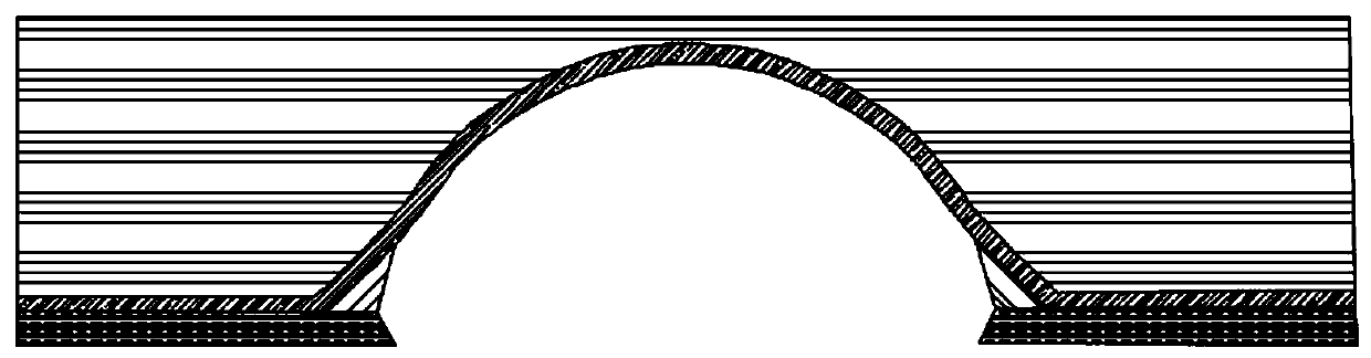 Process cover plate with groove structure and preparation method thereof