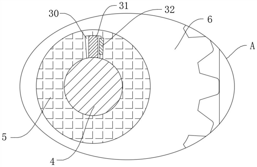 Winding and transporting device for textile fabric