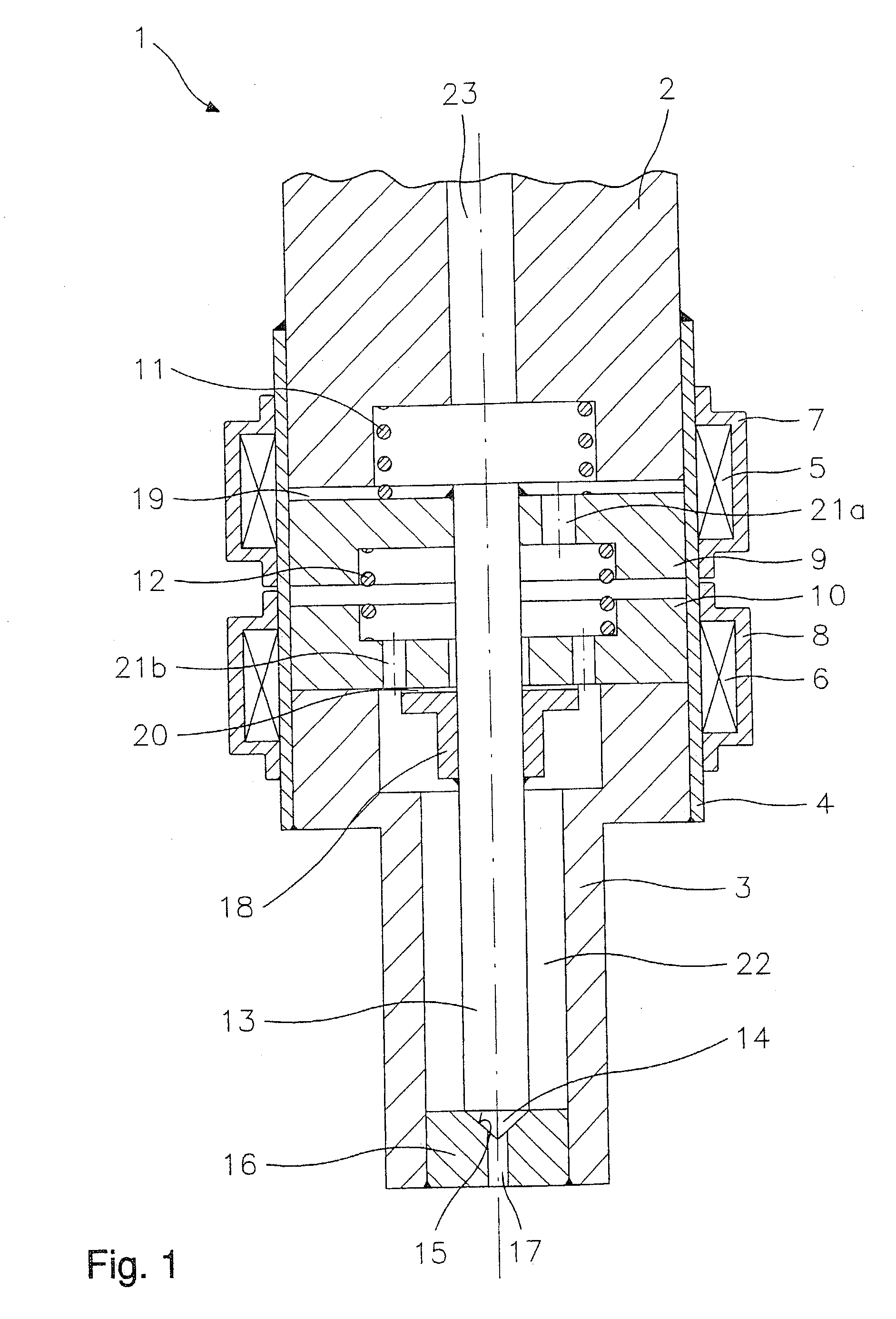 Fuel injection valve and a method for operating the same