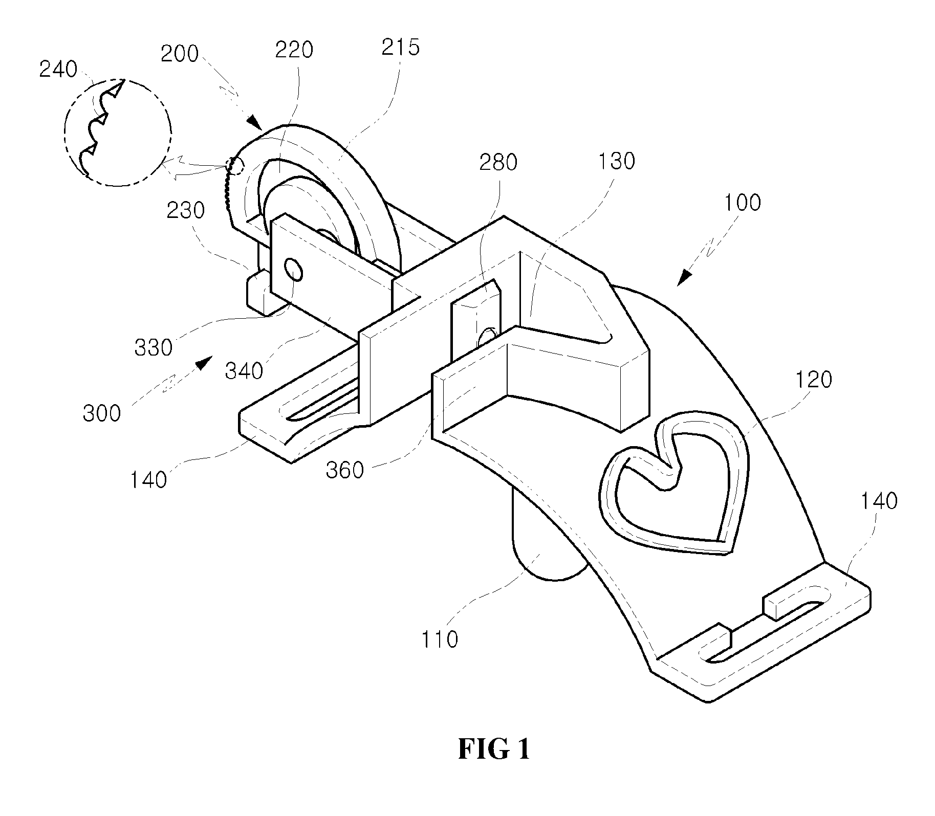 Trachael intubation tube fixing device with suction tube insertion opening