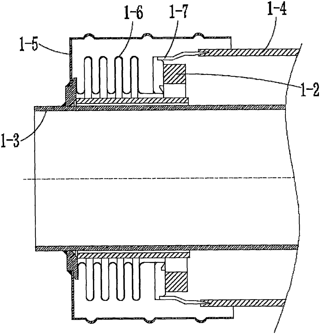 Solar vacuum tube getter material, fixing structure and mounting method