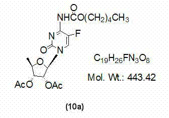 Preparation method of capectabine