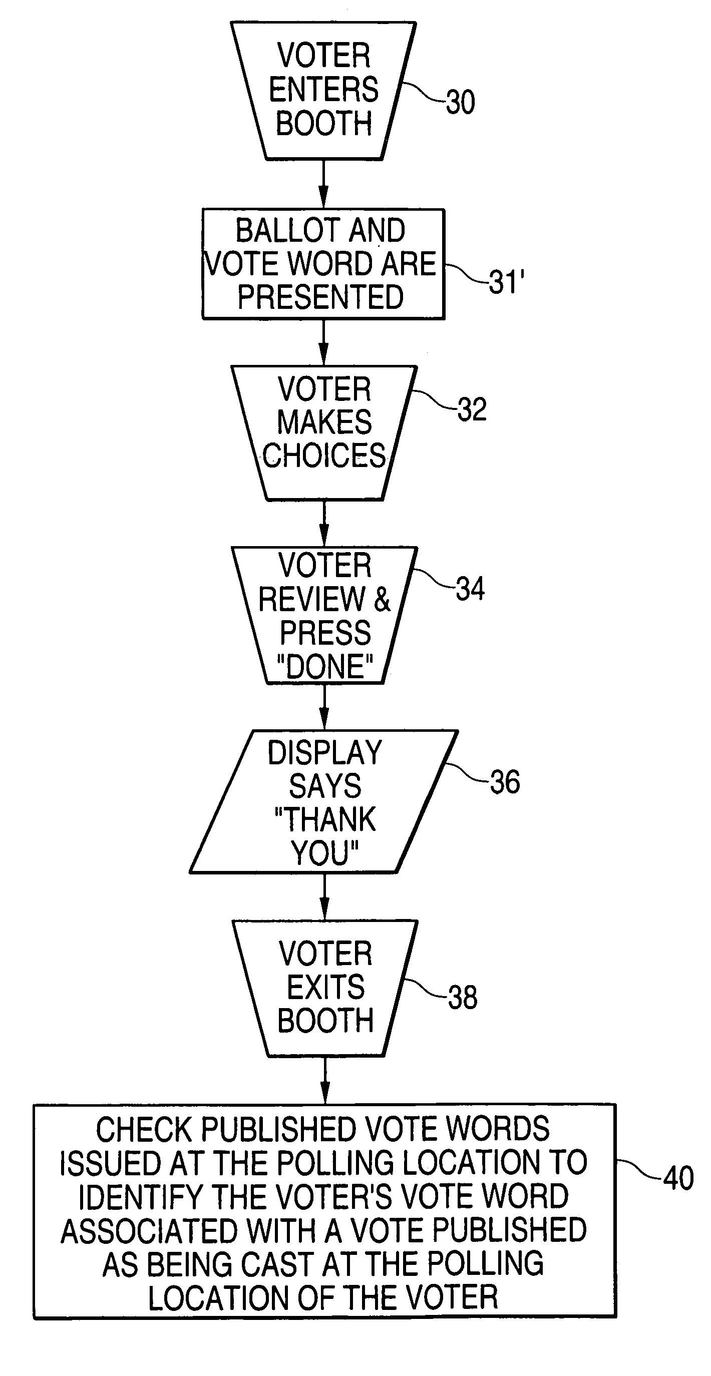 Electronic voting apparatus, system and method