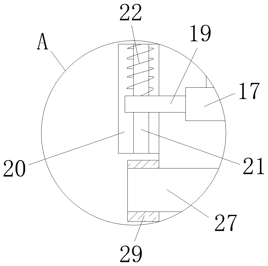 Plastic pipe fitting processing and recycling device