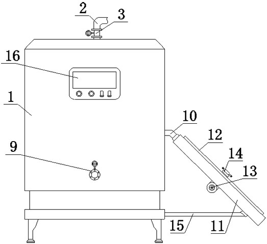 Hot water monitoring and energy-saving management system