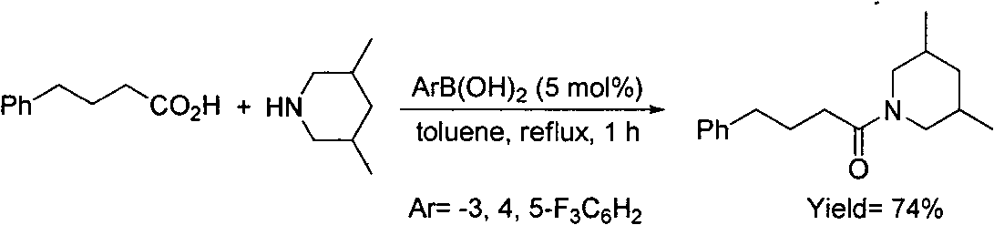 Method for preparing fluoride-bearing phenyloboric acid