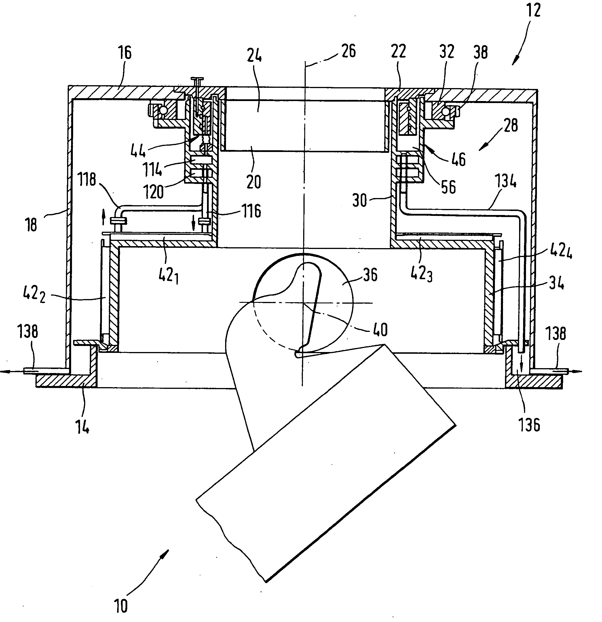 Device for loading a shaft furnace