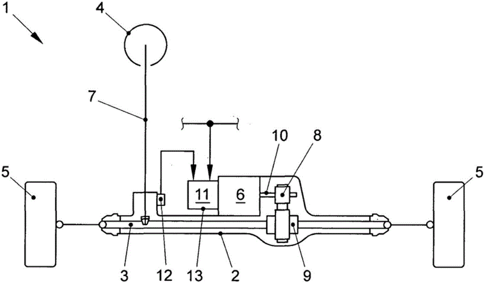 Electrically lockable vehicle steering system