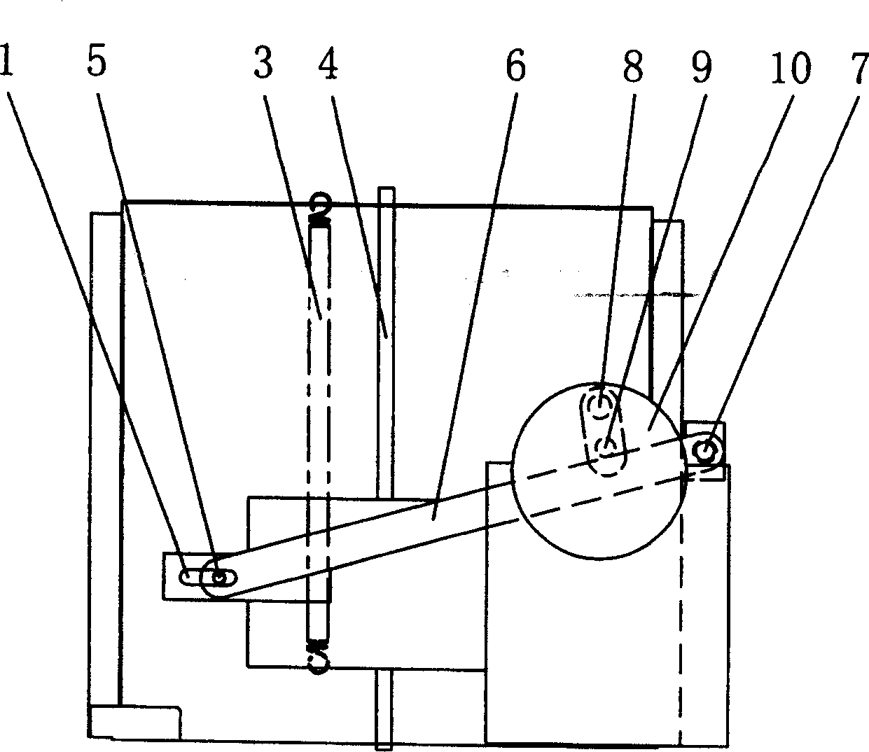 Automatic bread roaster having electric lifting mechanism