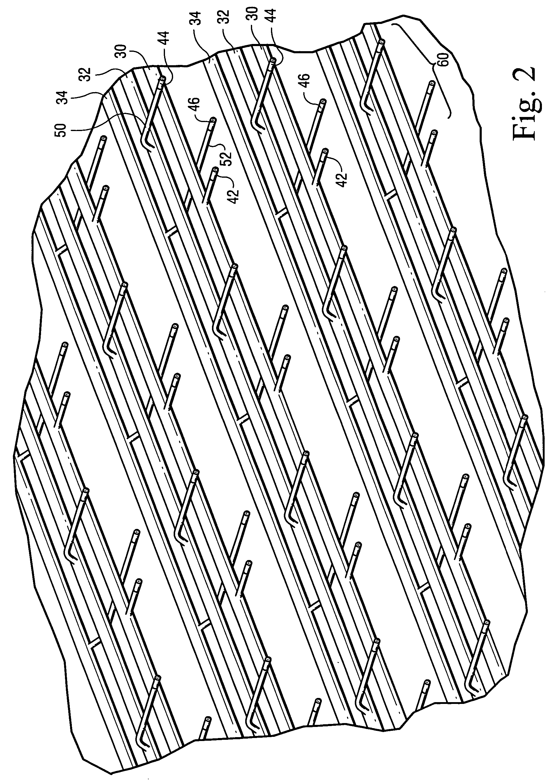 Spray nozzle grid configuration for gas turbine inlet misting system