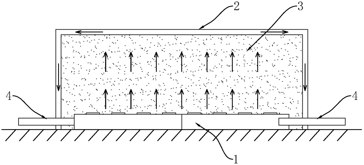 Edible fungi cultivation formula and simple type tunnel cultivation method thereof