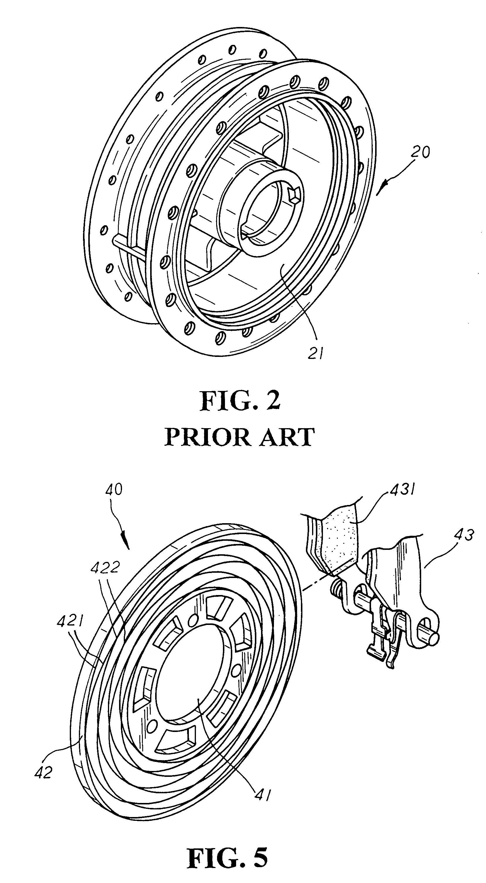 Brake structure of vehicle