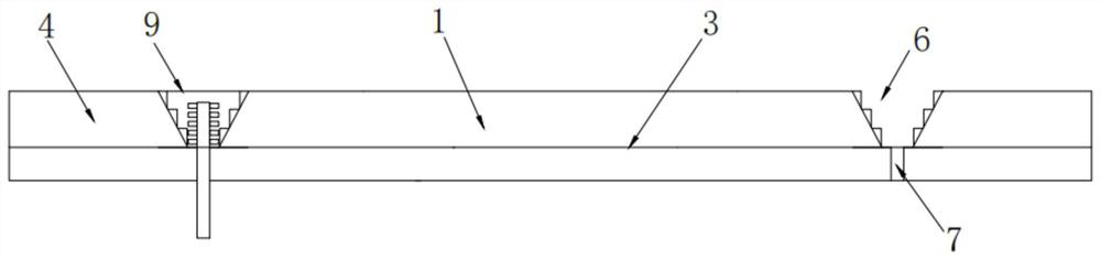 A road repair module and its construction method