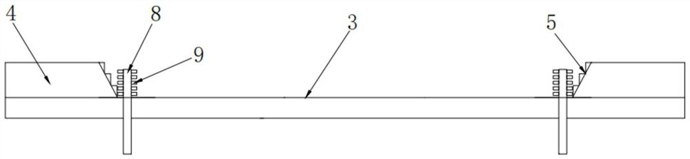 A road repair module and its construction method