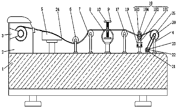 Drying equipment with limiting adjusting function