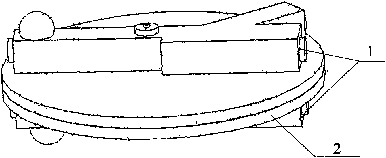 Double Y-shaped cavity double-frequency laser accelerometer