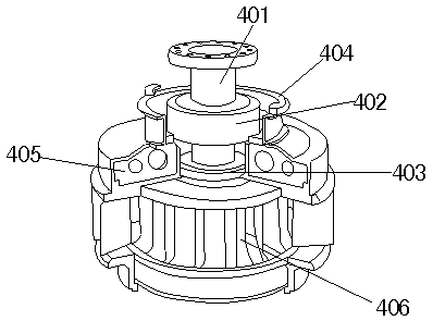 Vertical-axis wind power generation street lamp post