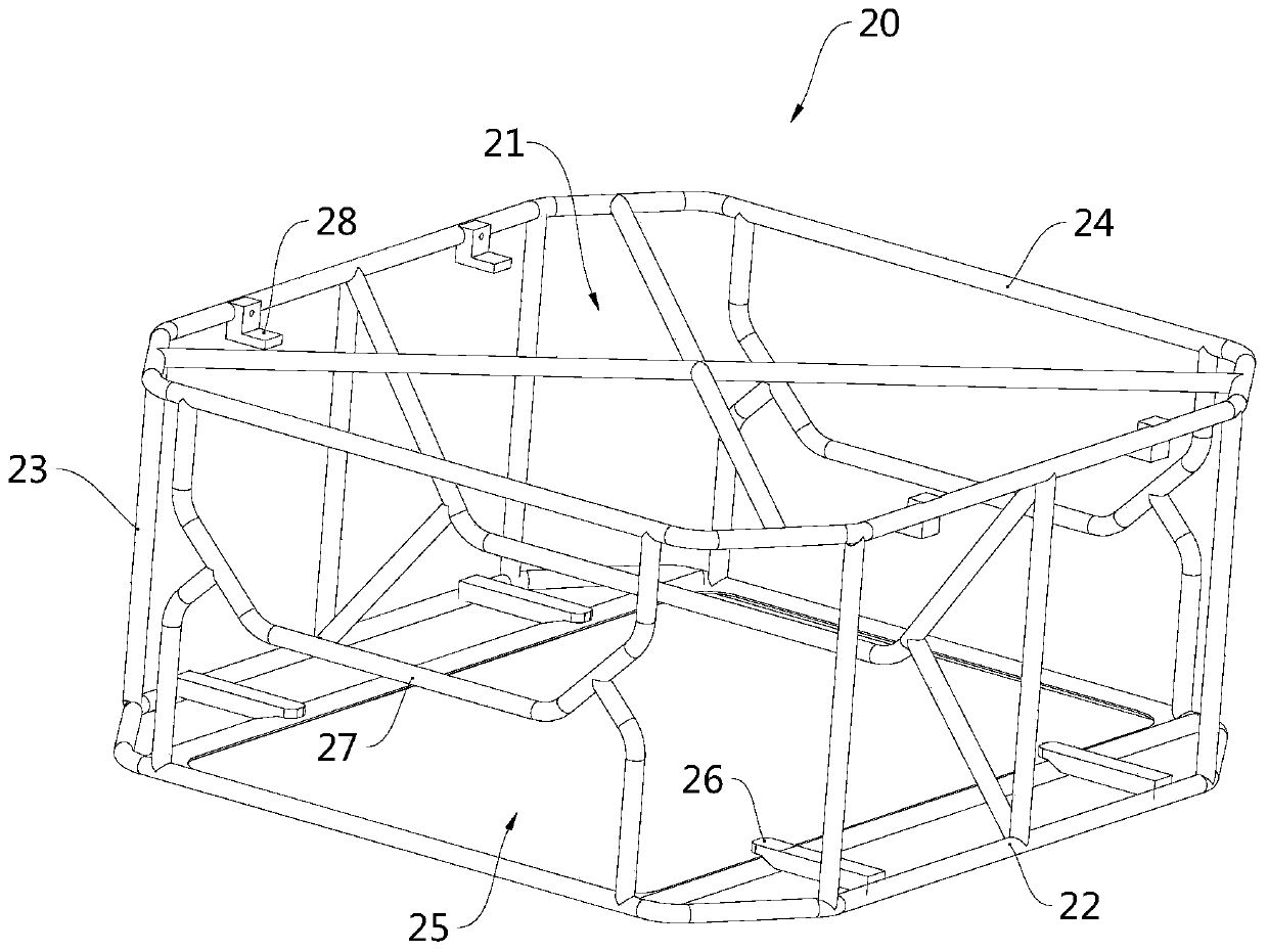 Power battery mounting structure and vehicle