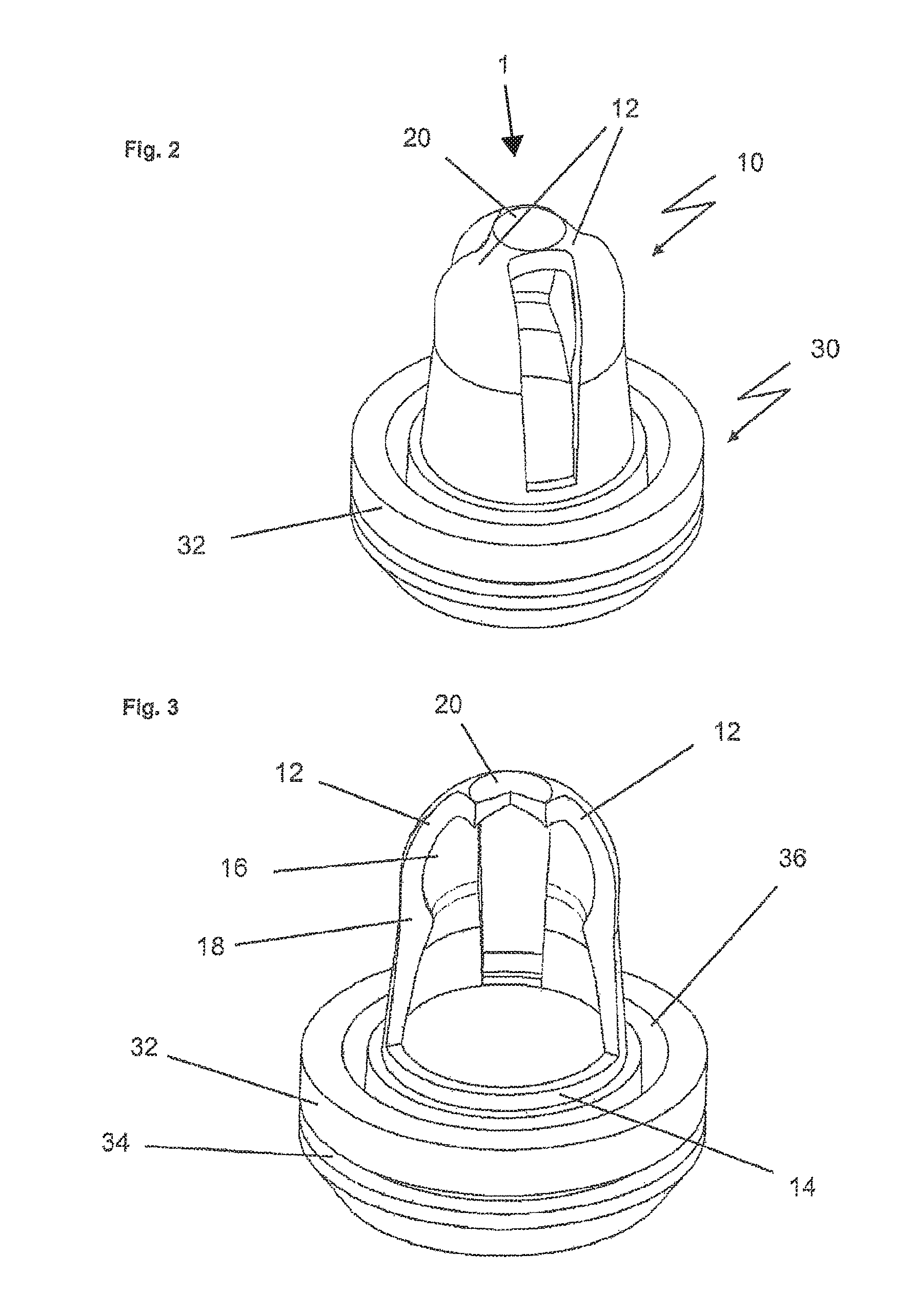 Plug-in coupling and method for the production thereof