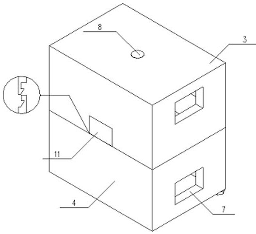 An Assembled Shock Absorbing Pressure Anchor and Construction Method