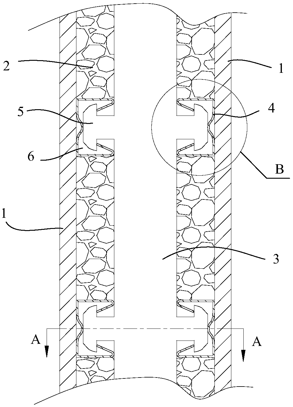 Easy-to-mount prefabricated wall body and mounting method thereof