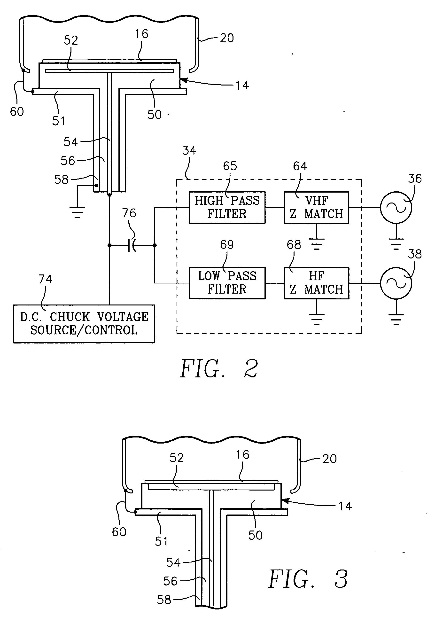 Physical vapor deposition plasma reactor with RF source power applied to the target and having a magnetron