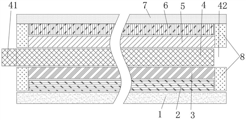 Low-cost giant liquid crystal display film and preparation process thereof