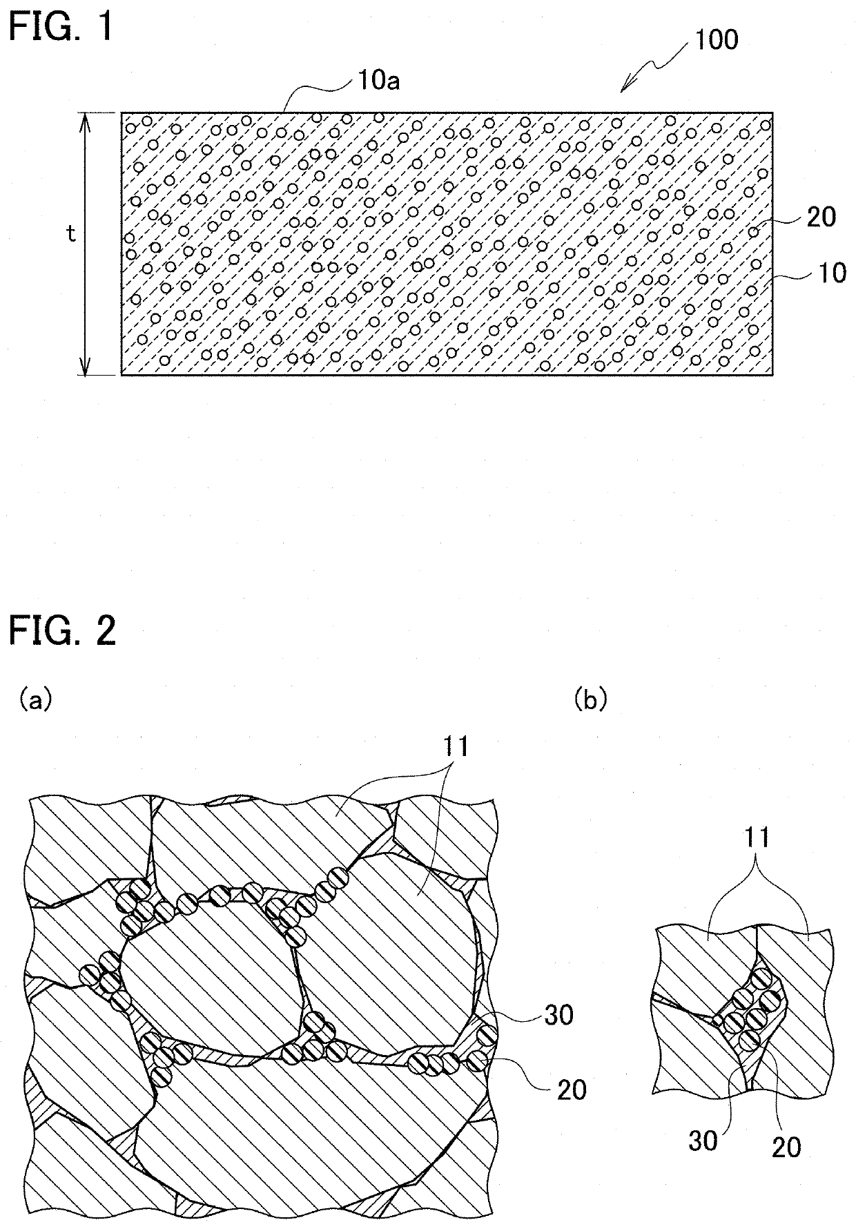 Composite member, and heat generation device, building member and light emitting device, each of which uses same