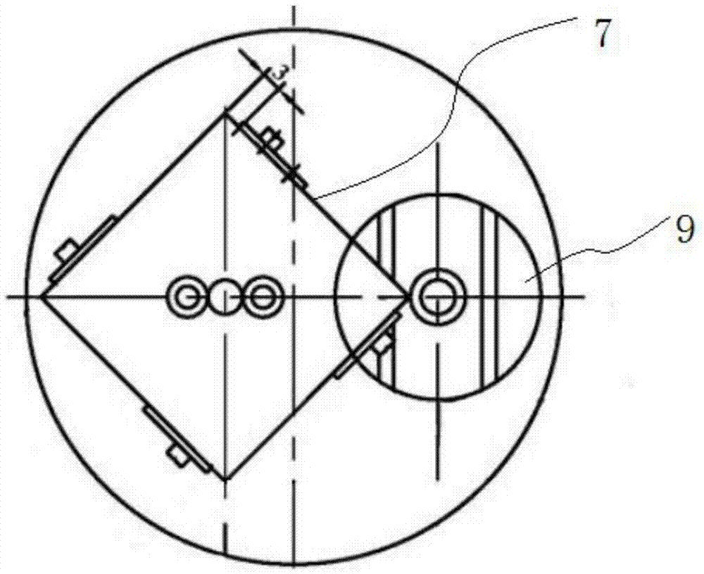 Cadmium disc for inductive circuit of spark test device, and machining method for cadmium disc